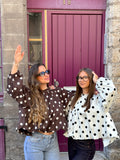 Blouse à pois